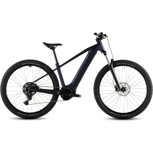 Cube Reaction Hybrid Performance 600 Electric Hardtail Mountain Bike Indigoblue'n'Reflex