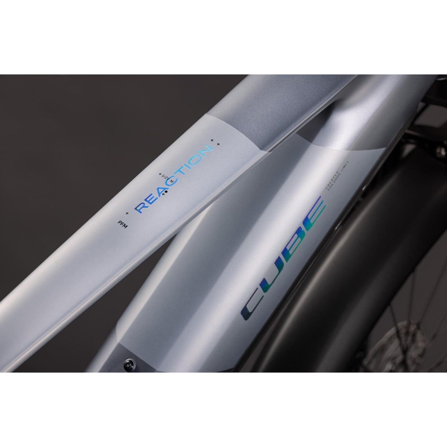 Cube Reaction Hybrid Performance 720 FE Electric Hardtail Mountain Bike Ash Grey'n'Prism