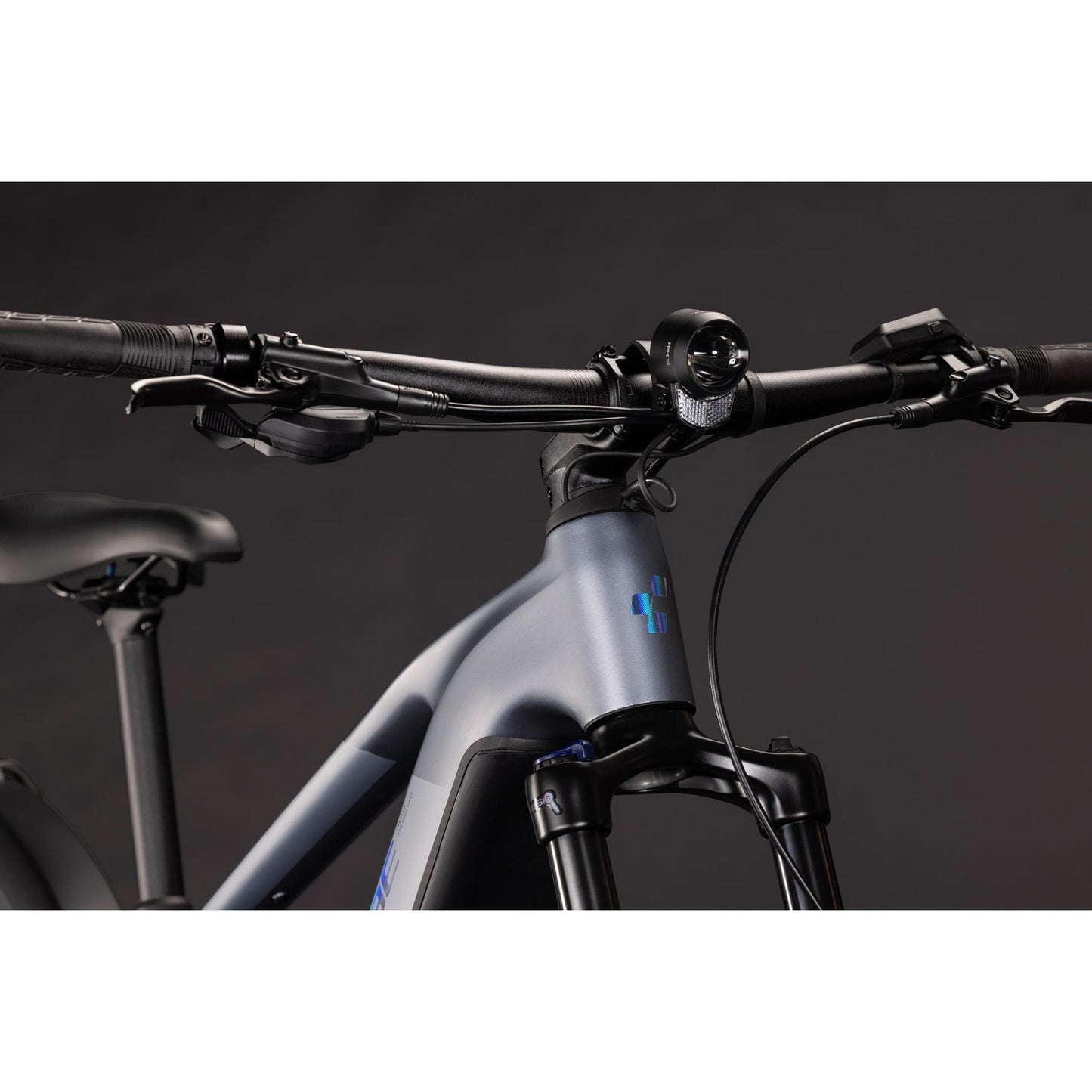 Cube Reaction Hybrid Performance 720 FE Electric Hardtail Mountain Bike Ash Grey'n'Prism