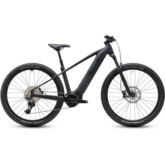 Cube Reaction Hybrid Pro 800 Electric Hardtail Mountain Bike Silver Dust'n'Prism