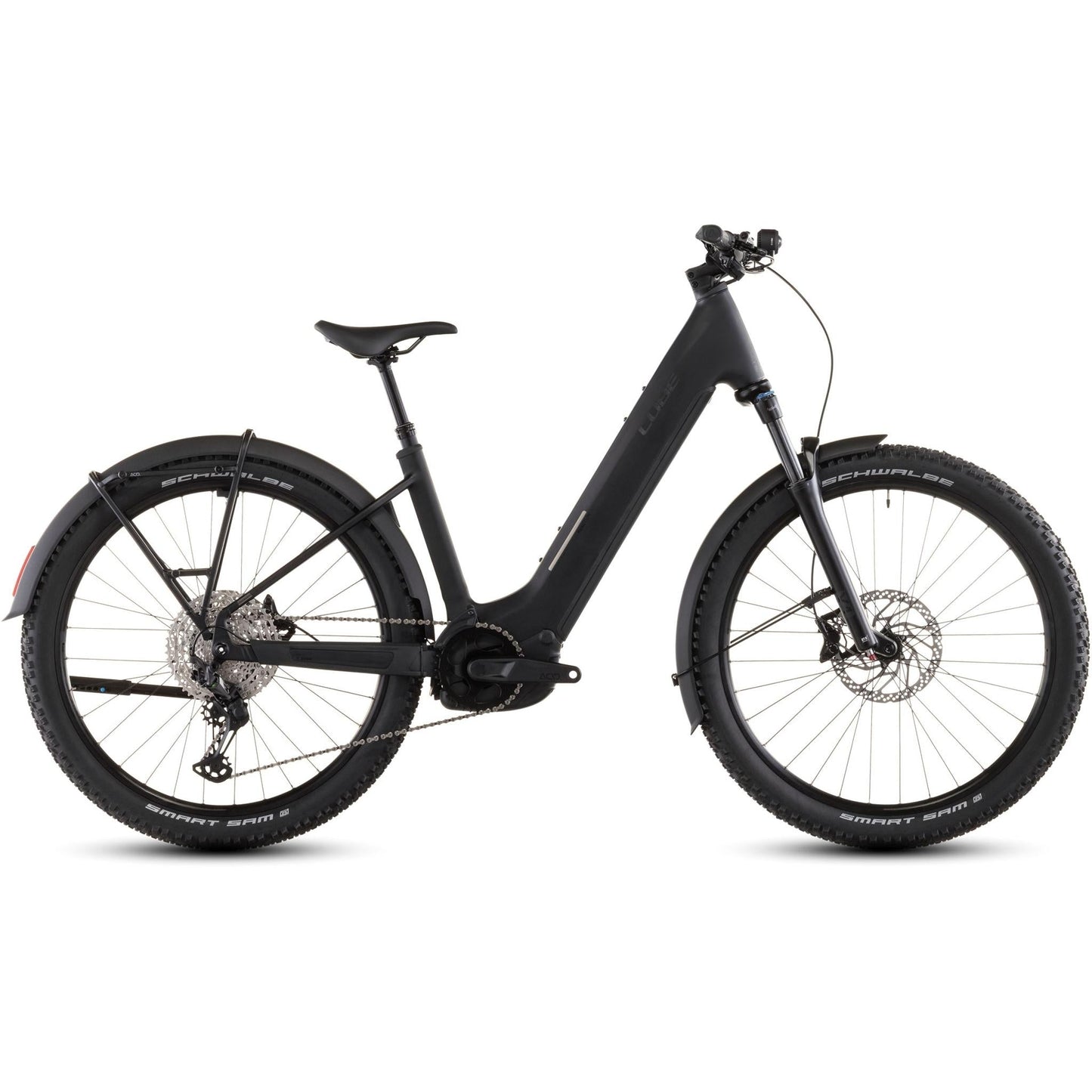Cube Reaction Hybrid Pro Easy Entry 800 FE Electric Hardtail Mountain Bike Blackline