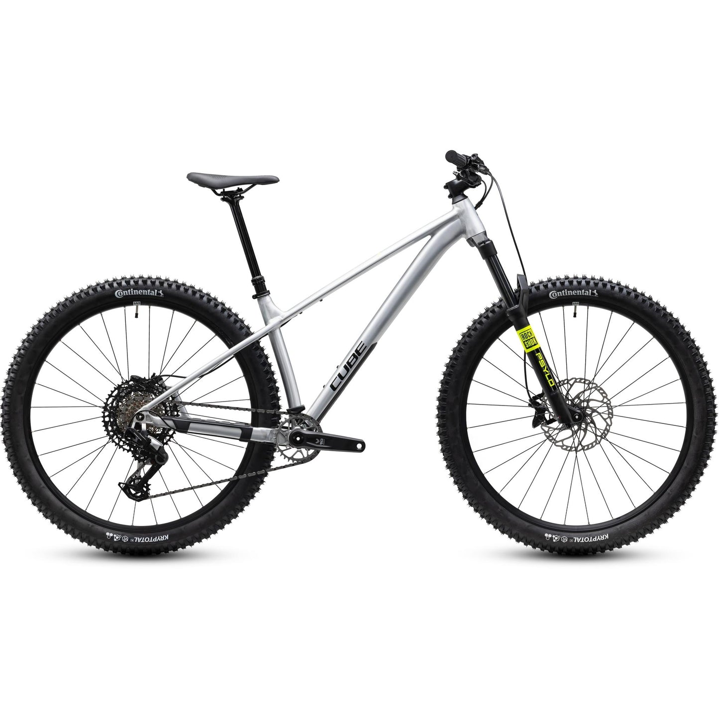 Cube Reaction TM Pro Hardtail Mountain Bike Raw'n'Black