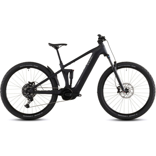Cube Stereo Hybrid ONE22 Pro 600 Electric Trail Bike Night'n'Chrome