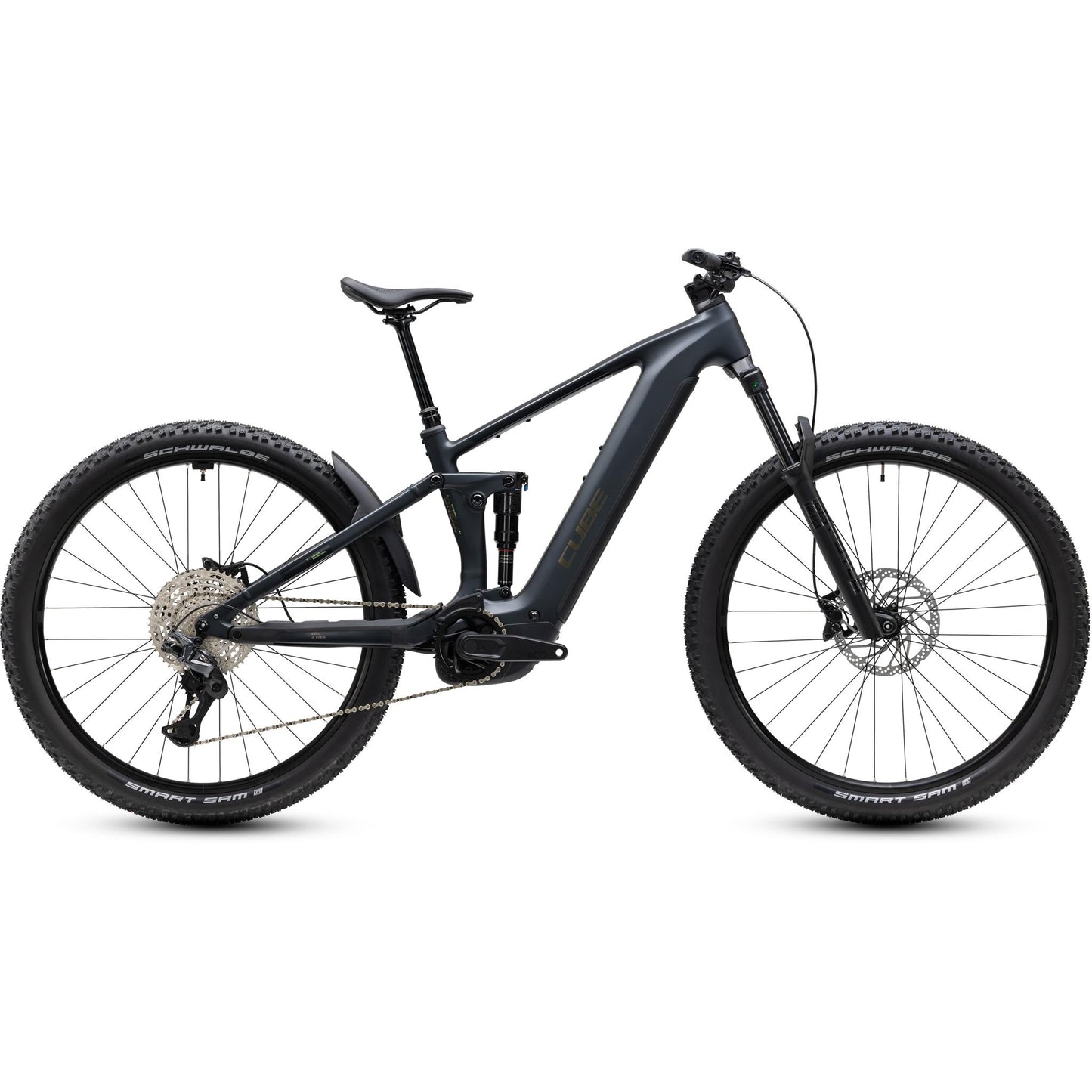 Cube Stereo Hybrid ONE44 Pro 800 Electric Enduro Bike Coal'n'Black