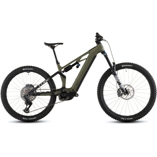 Cube Stereo Hybrid ONE77 HPC TM 800 Electric Enduro Bike Reedgreen'n'Matrix