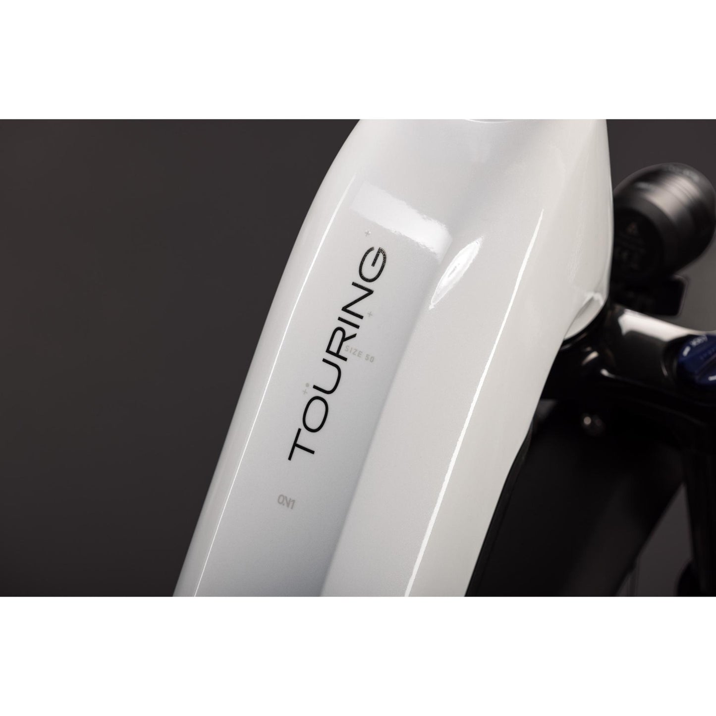 Cube Touring Hybrid ONE EE 720 Electric Hybrid Bike Metallic White'n'Chrome