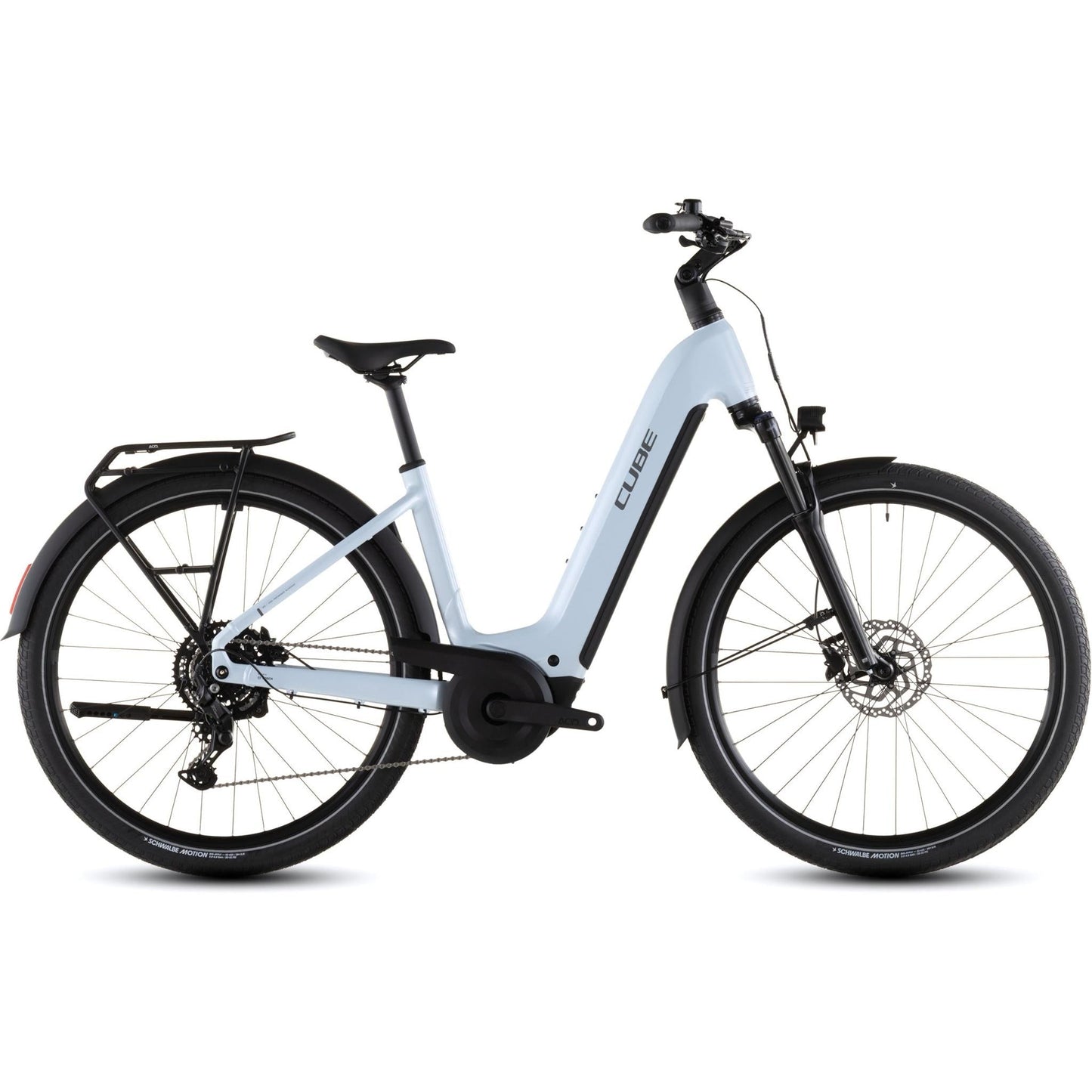 Cube Touring Hybrid ONE Easy Entry 600 Electric Hybrid Bike Glacier'n'Reflex