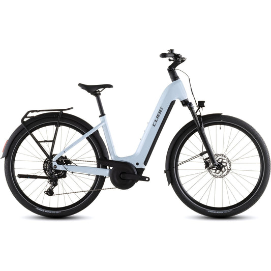 Cube Touring Hybrid ONE Easy Entry 600 Electric Hybrid Bike Glacier'n'Reflex