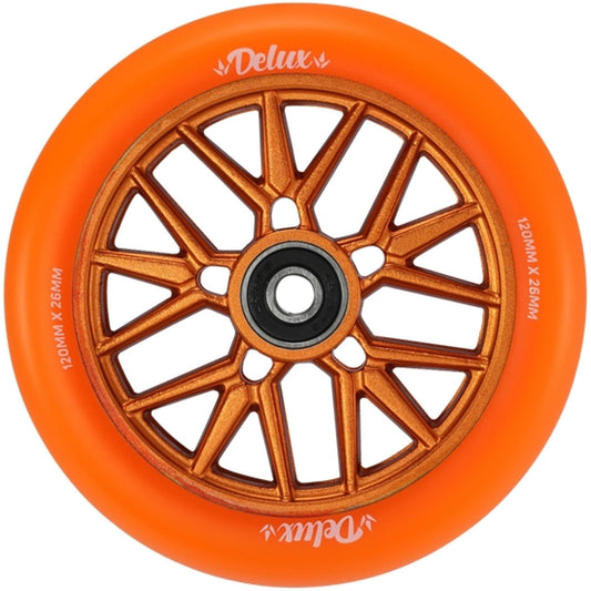 Envy Delux Scooter Wheel 120x26mm Orange