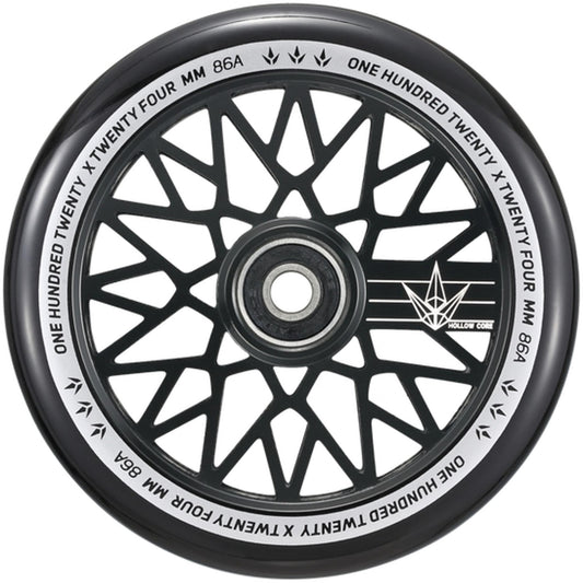 Envy Hollowcore Diamond Scooter Wheel 120x24mm Black/Black