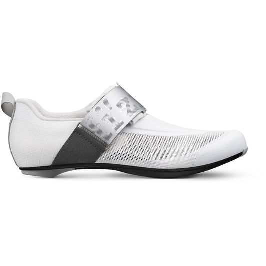 Fizik Transiro Hydra Aeroweave Carbon Triathlon Shoes White/Silver