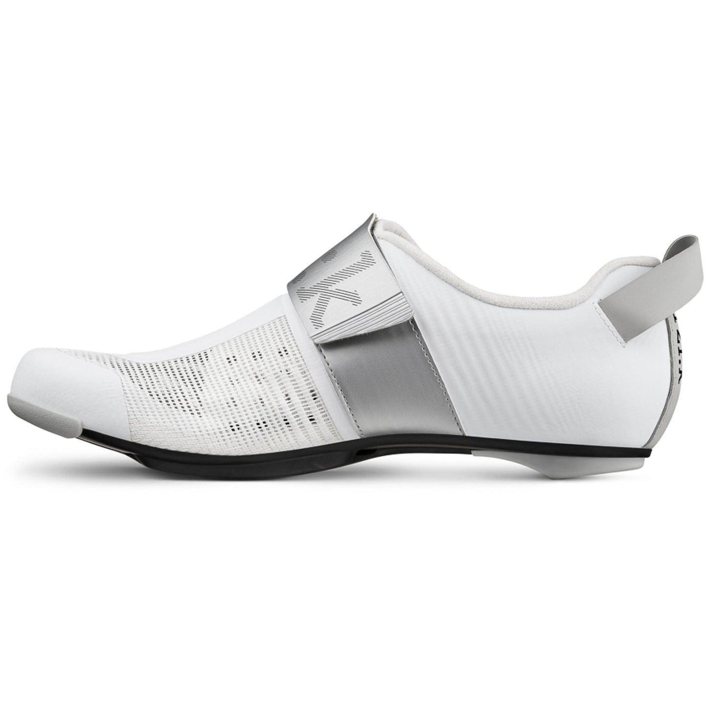Fizik Transiro Hydra Aeroweave Carbon Triathlon Shoes White/Silver