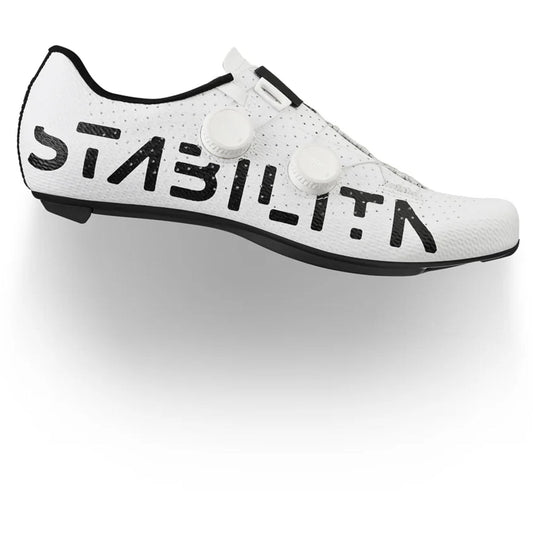 Fizik Vento Stabilita Carbon Road Shoes Black Logo/White