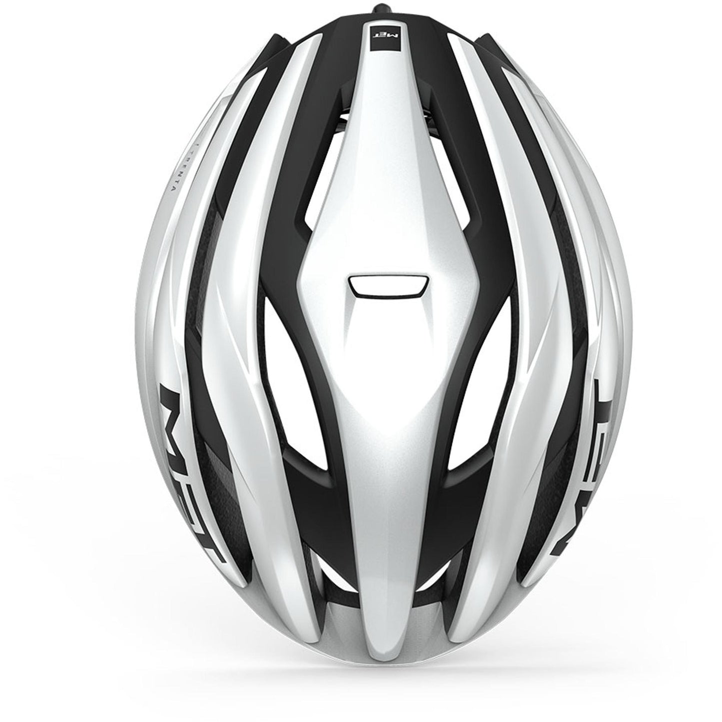 MET Trenta MIPS Road Helmet White Black Matt Glossy