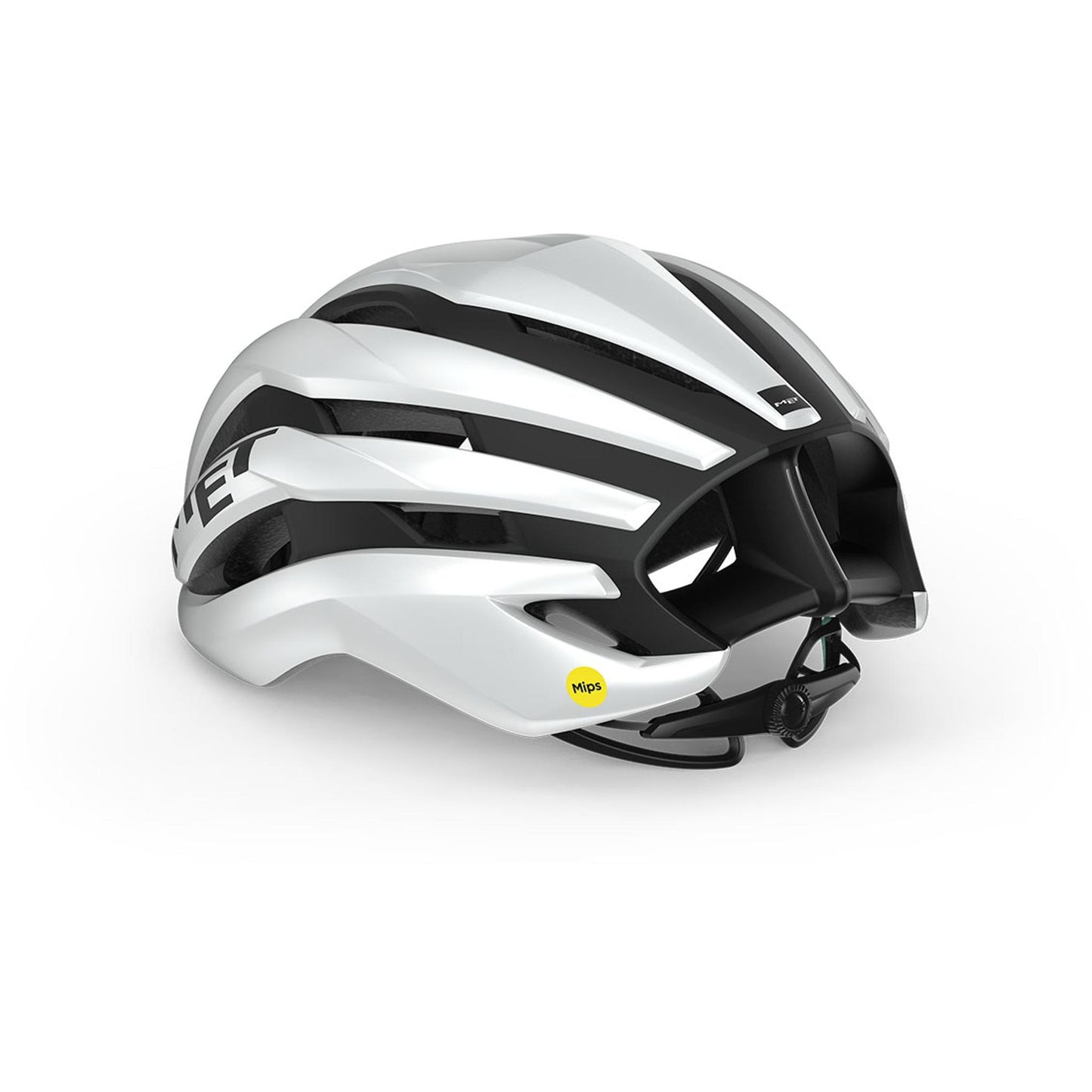 MET Trenta MIPS Road Helmet White Black Matt Glossy