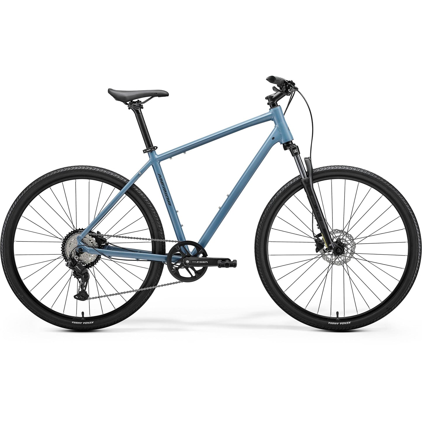 Merida Crossway 20W Hybrid Bike Silk Dove Blue