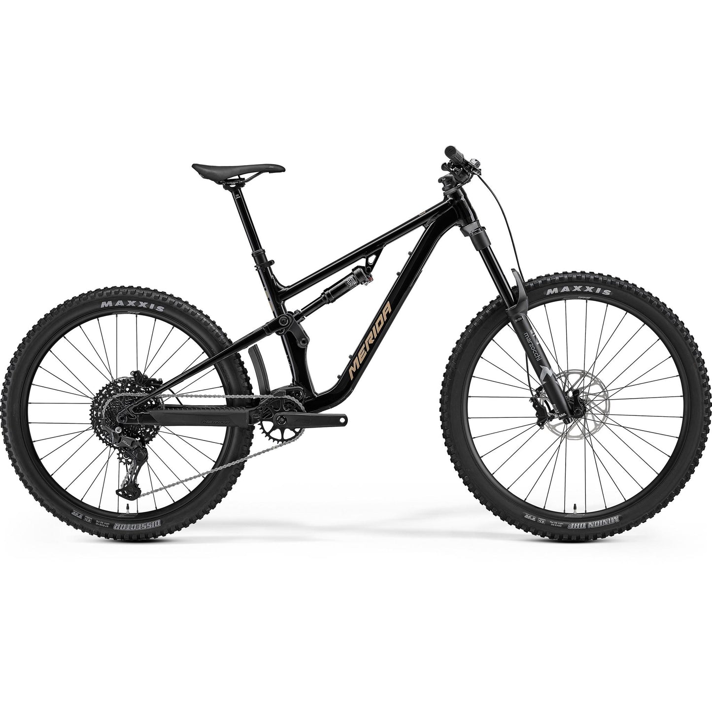 Merida One-Sixty 400 Enduro Bike Black/River Clay