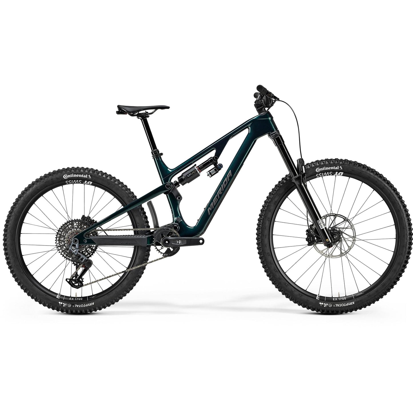 Merida One-Sixty 8000 Enduro Bike Halo Green/Grey