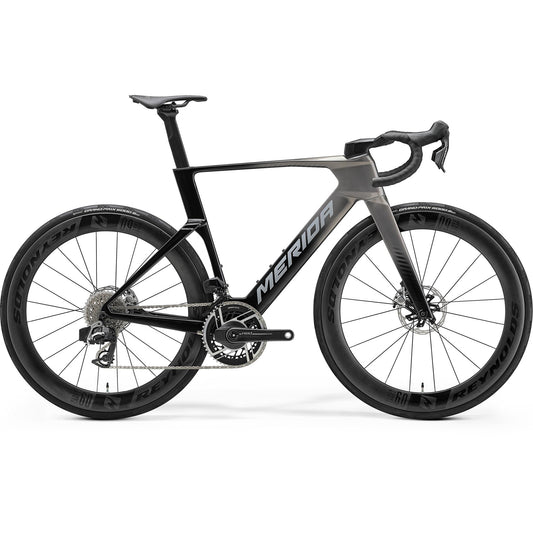Merida Reacto 10K Aero Road Bike Grey/Black/Silver