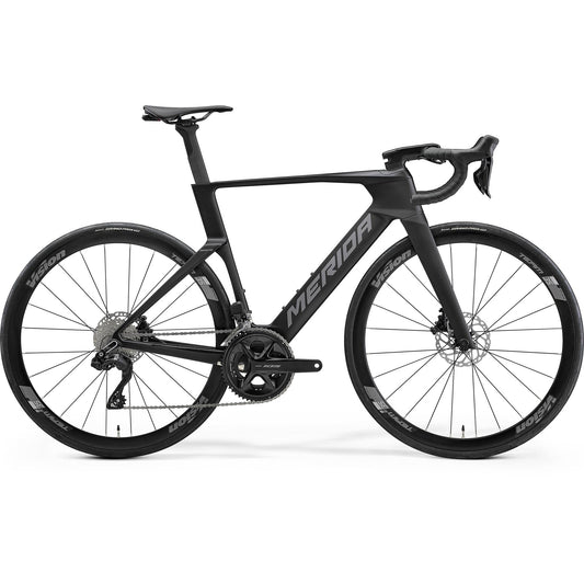 Merida Reacto 5000 Aero Road Bike Silk Black/Gunmetal Grey