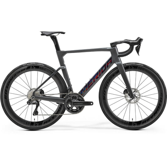 Merida Reacto 9000 Road Race Bike Cool Grey/Purple
