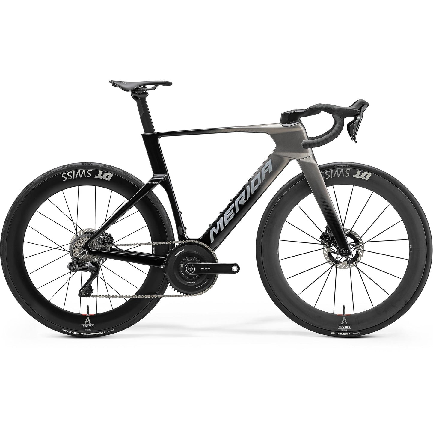 Merida Reacto One Aero Road Bike Slate Grey/Black