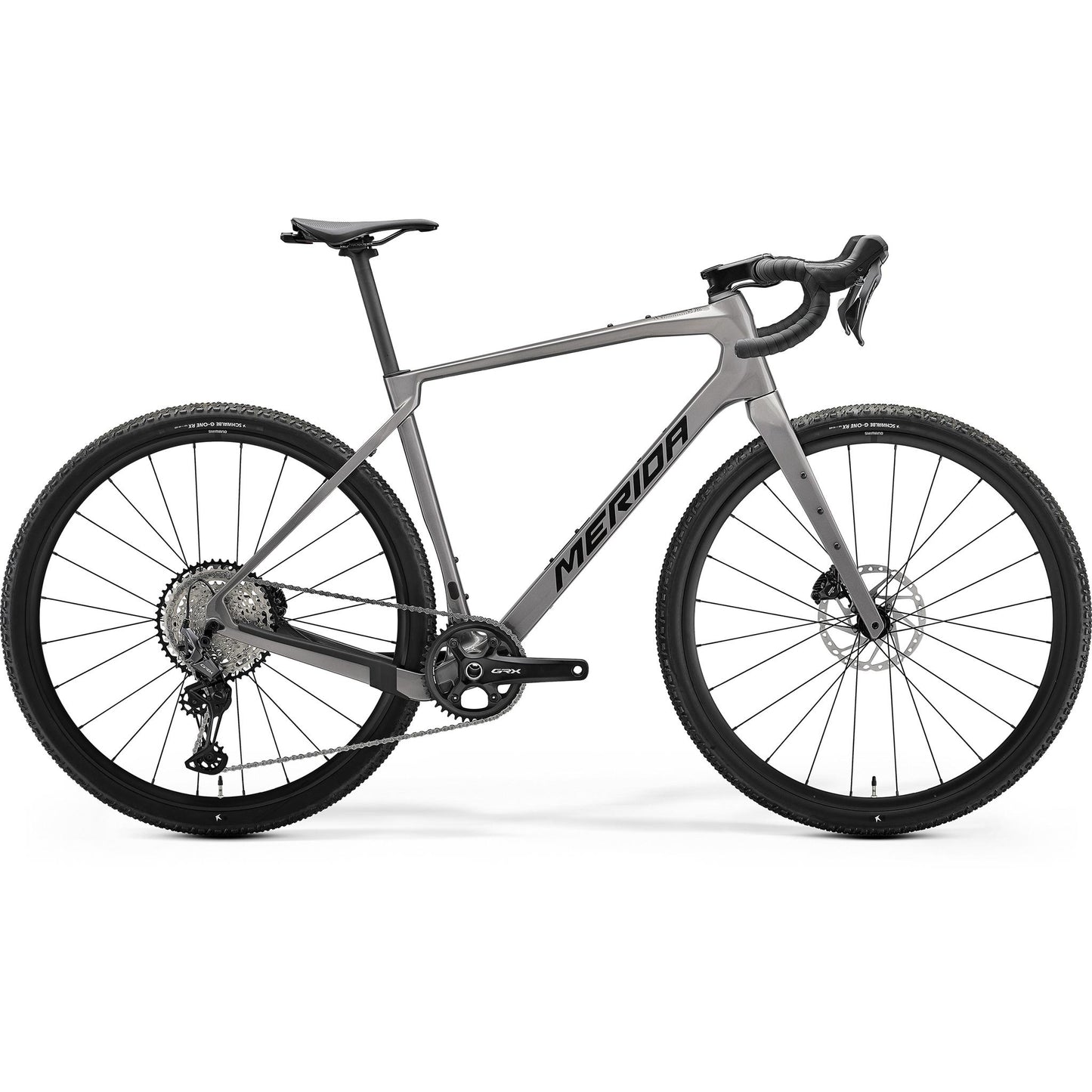 Merida Silex 7000 Gravel Bike Warm Slate Grey/Black