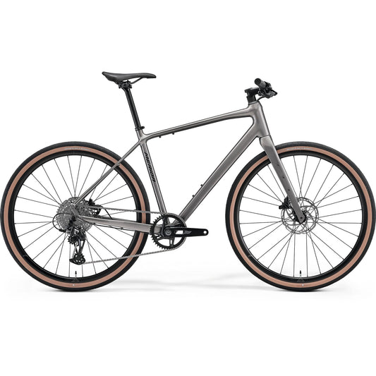 Merida Speeder 500 Flat Bar Road Bike Warm Slate Grey/Black