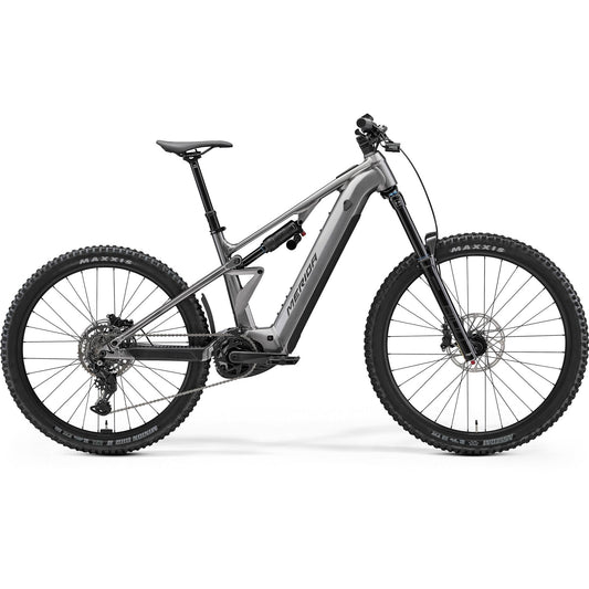 Merida eOne-Eighty 400 Electric Enduro Bike Gunmetal Grey/Black