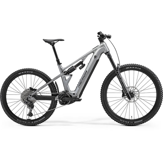 Merida eOne-Eighty 500 Electric Enduro Bike Gunmetal Grey/Black