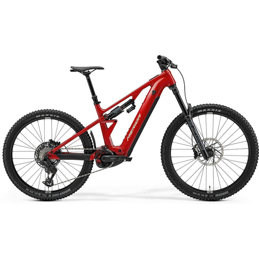 Merida eOne-Eighty 700 Electric Enduro Bike Heritage Red/Brown