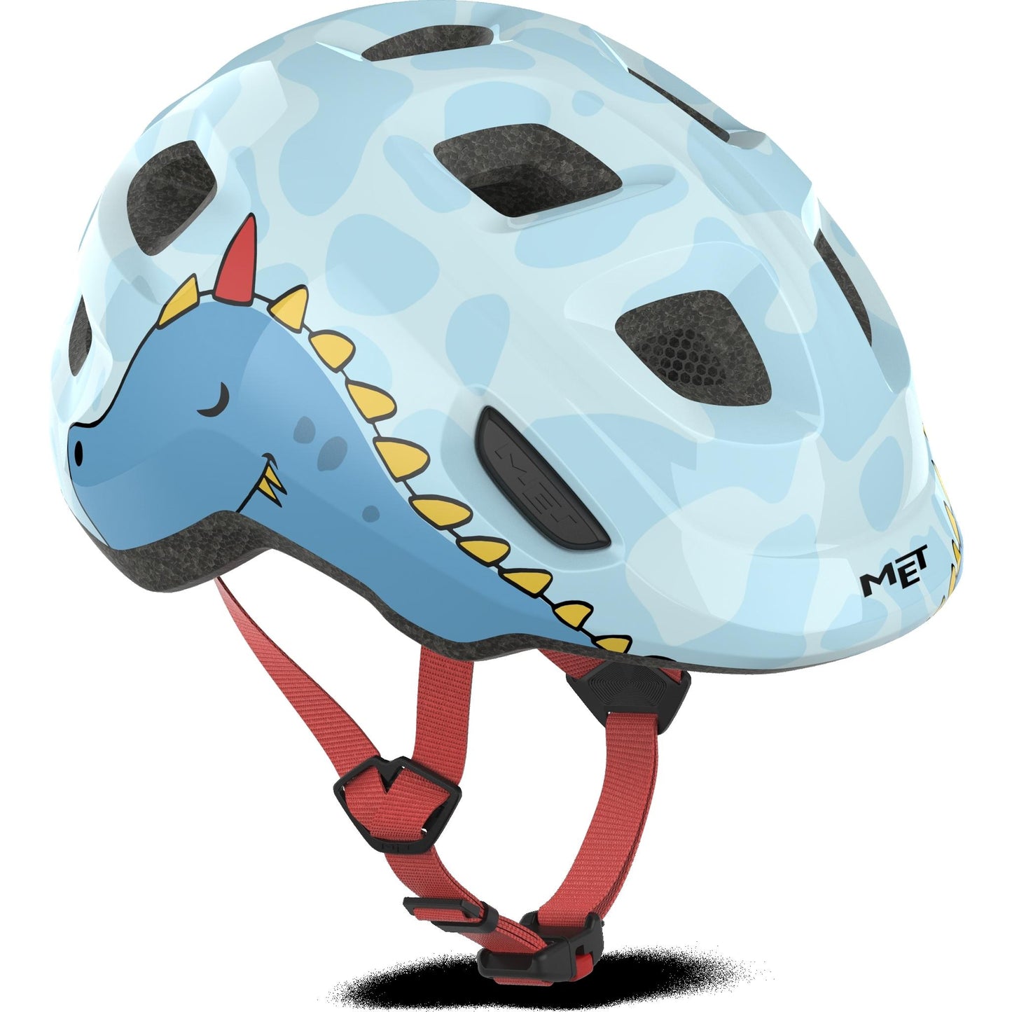 Met Hooray Kids Helmet Blue Dino
