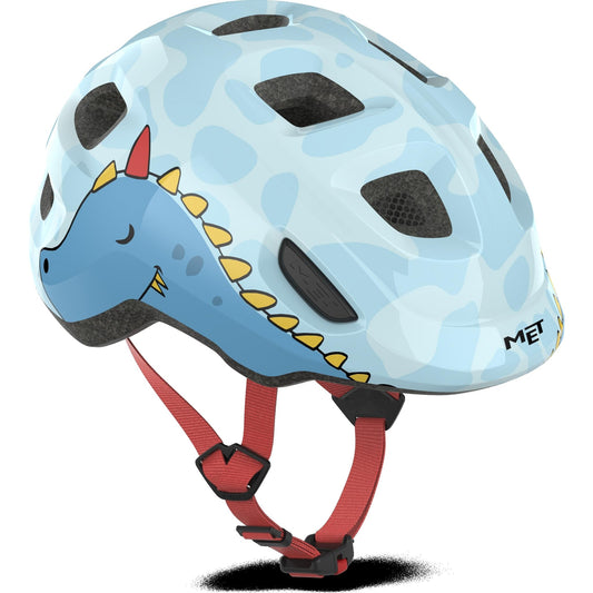 Met Hooray Kids Helmet Blue Dino