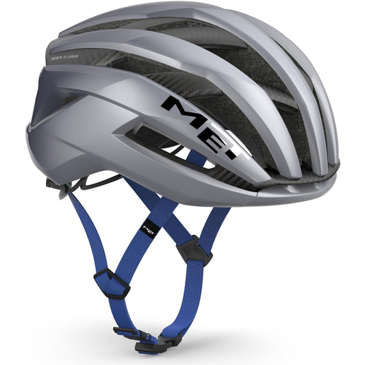 Met Trenta 3K Carbon MIPS Road Helmet Blue