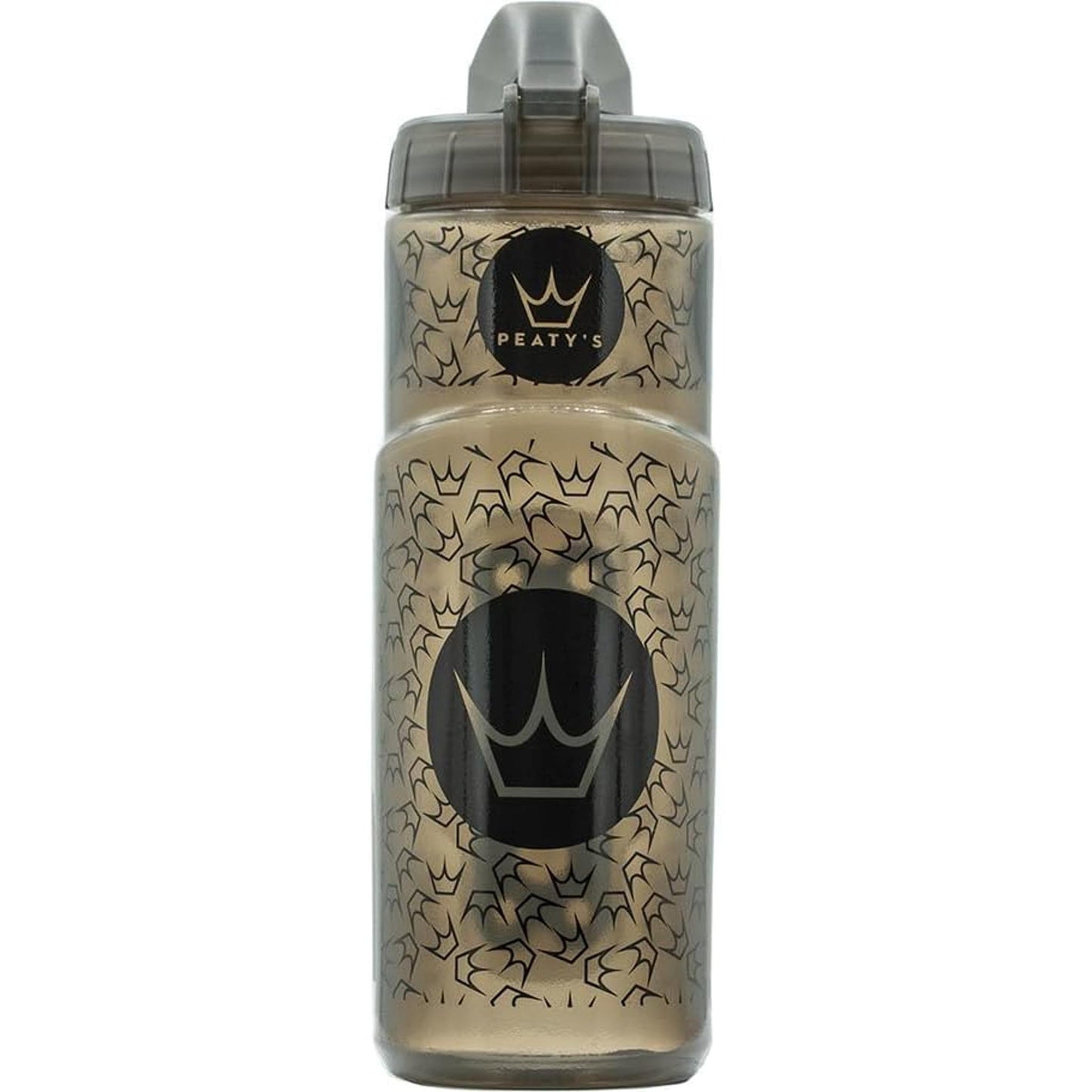 Peaty's x Fidlock Lockin Bottle 600ml Logo/Smoke
