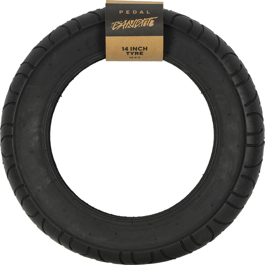 Pedal 14'' Fat Bike Tyre for Bandit Mini