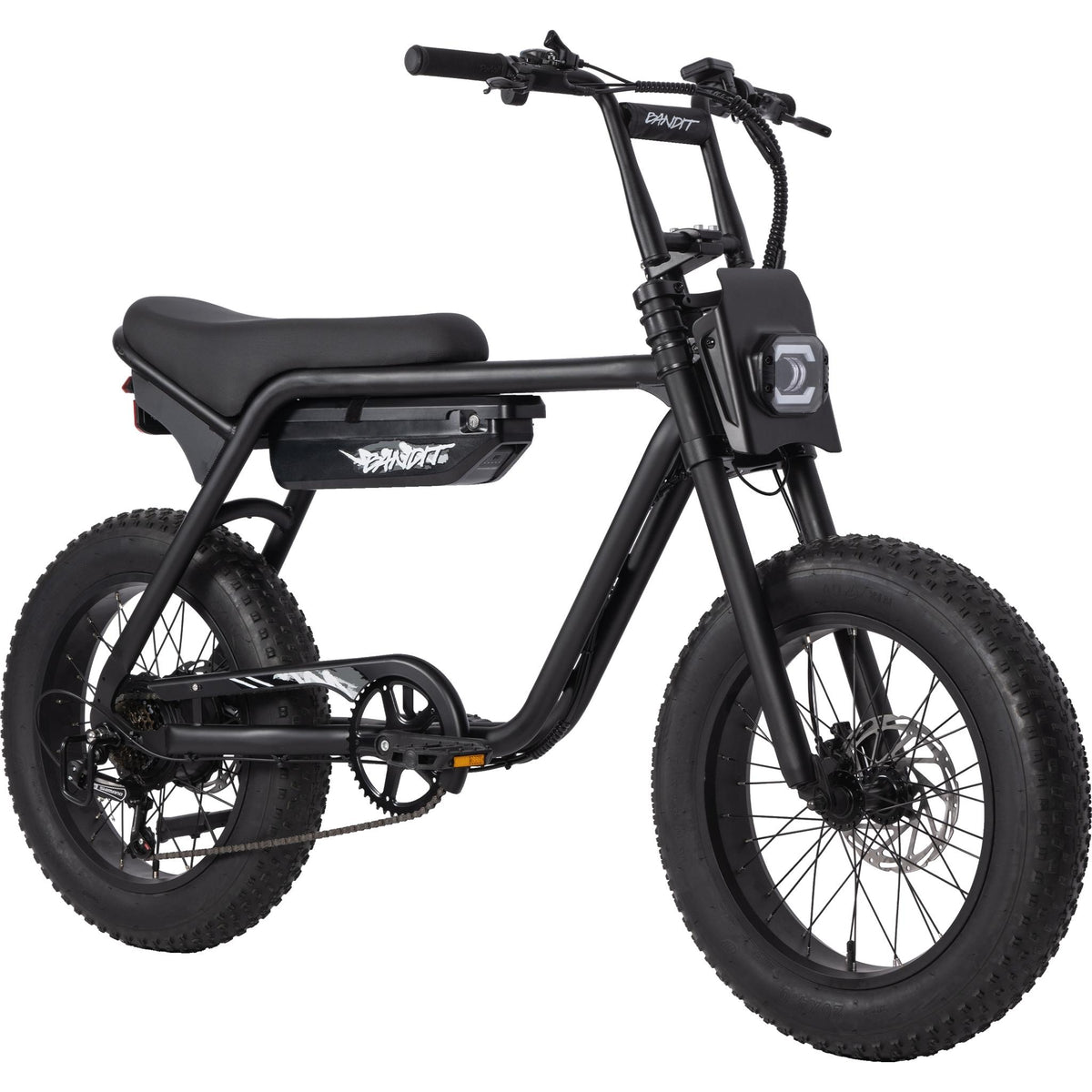 Pedal Bandit 20'' E6 Electric Fat Tyre Bike Black