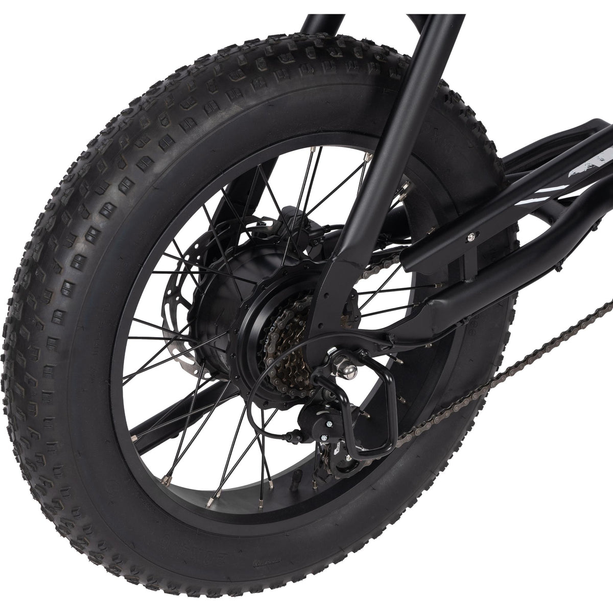 Pedal Bandit 20'' E6 Electric Fat Tyre Bike Black