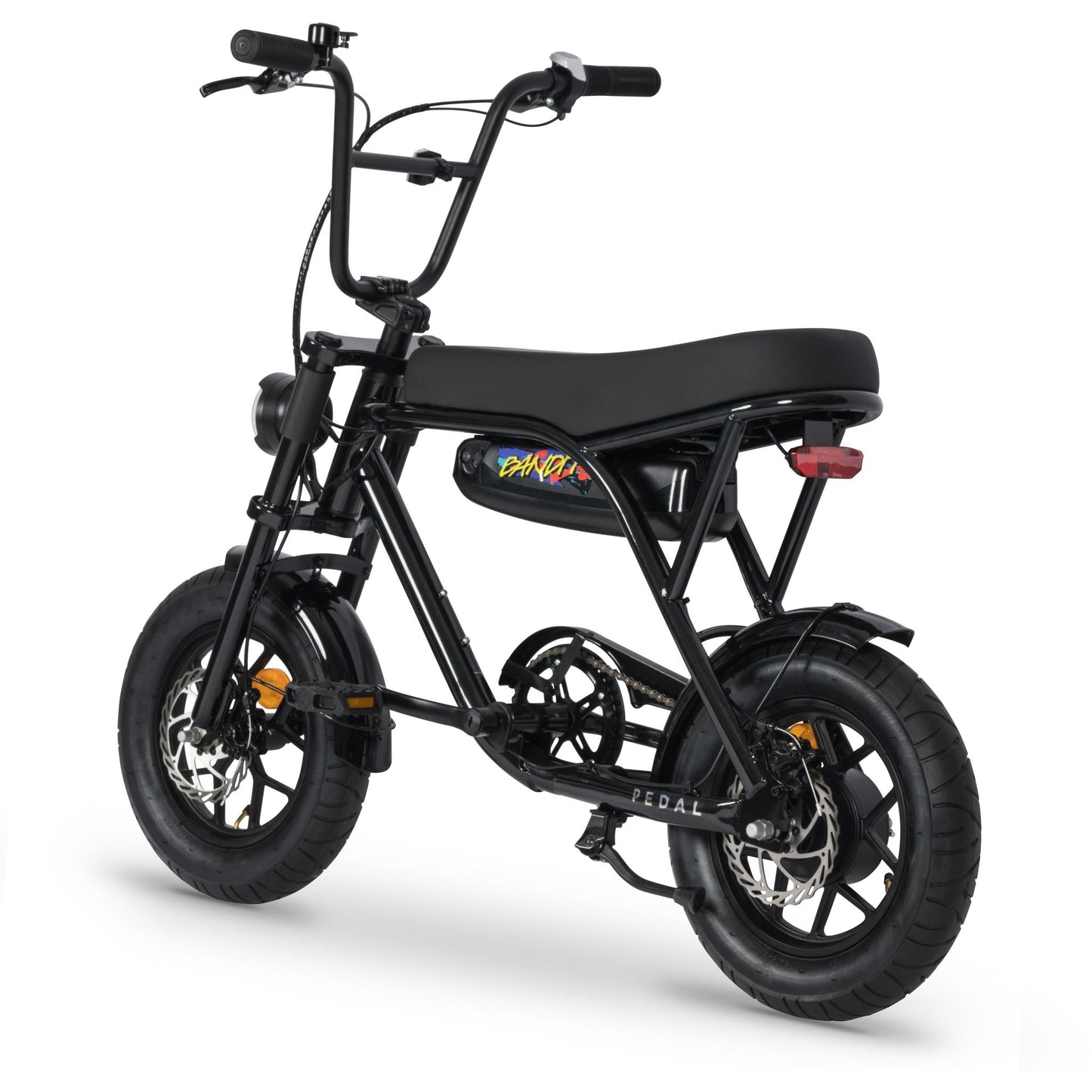 Pedal Bandit Mini 14'' Electric Fat Tyre Bike Black
