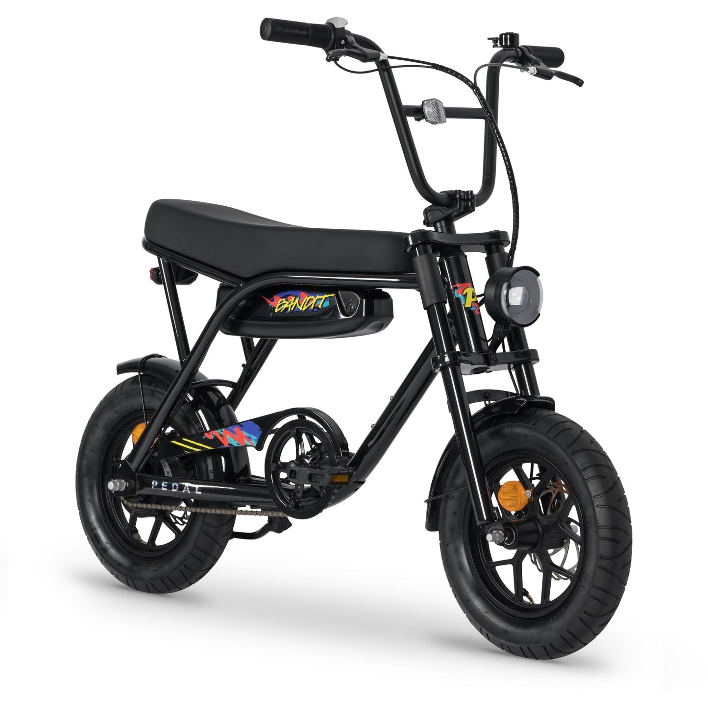 Pedal Bandit Mini 14'' Electric Fat Tyre Bike Black