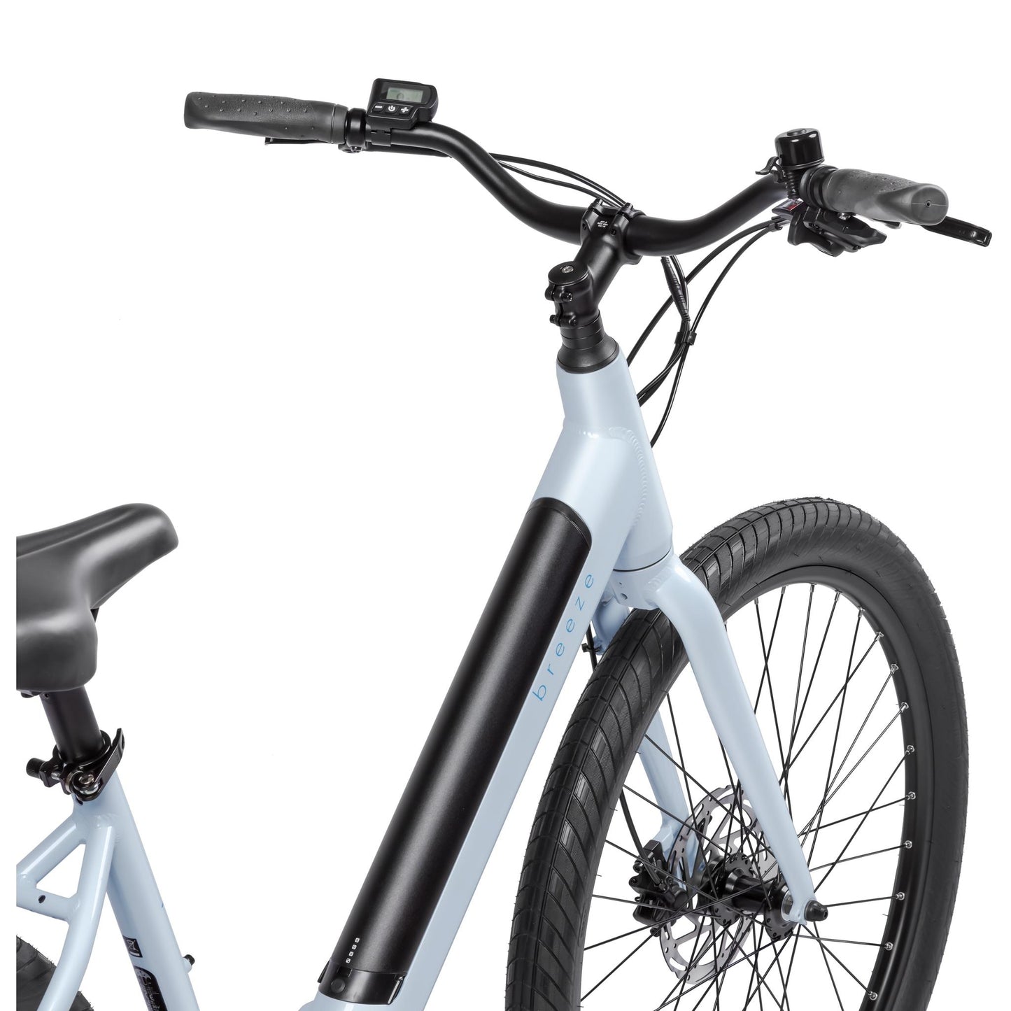Pedal Breeze ST E4 Electric Cruiser Bike Gloss Pearl White