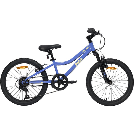 Pedal Chomp Steel 20'' Kids Bike Lilac Night