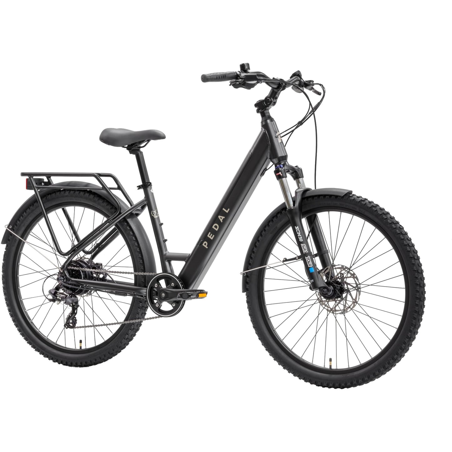 Pedal Coyote 3 ST Tour Electric Hardtail Mountain Bike Satin Black