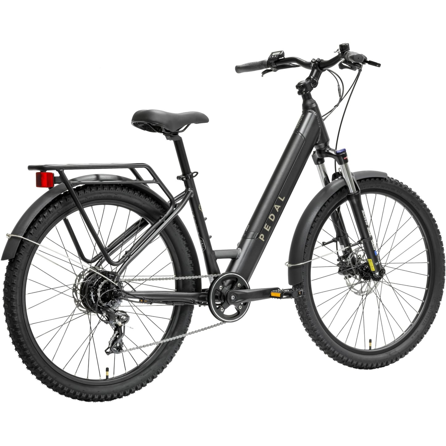 Pedal Coyote 3 ST Tour Electric Hardtail Mountain Bike Satin Black