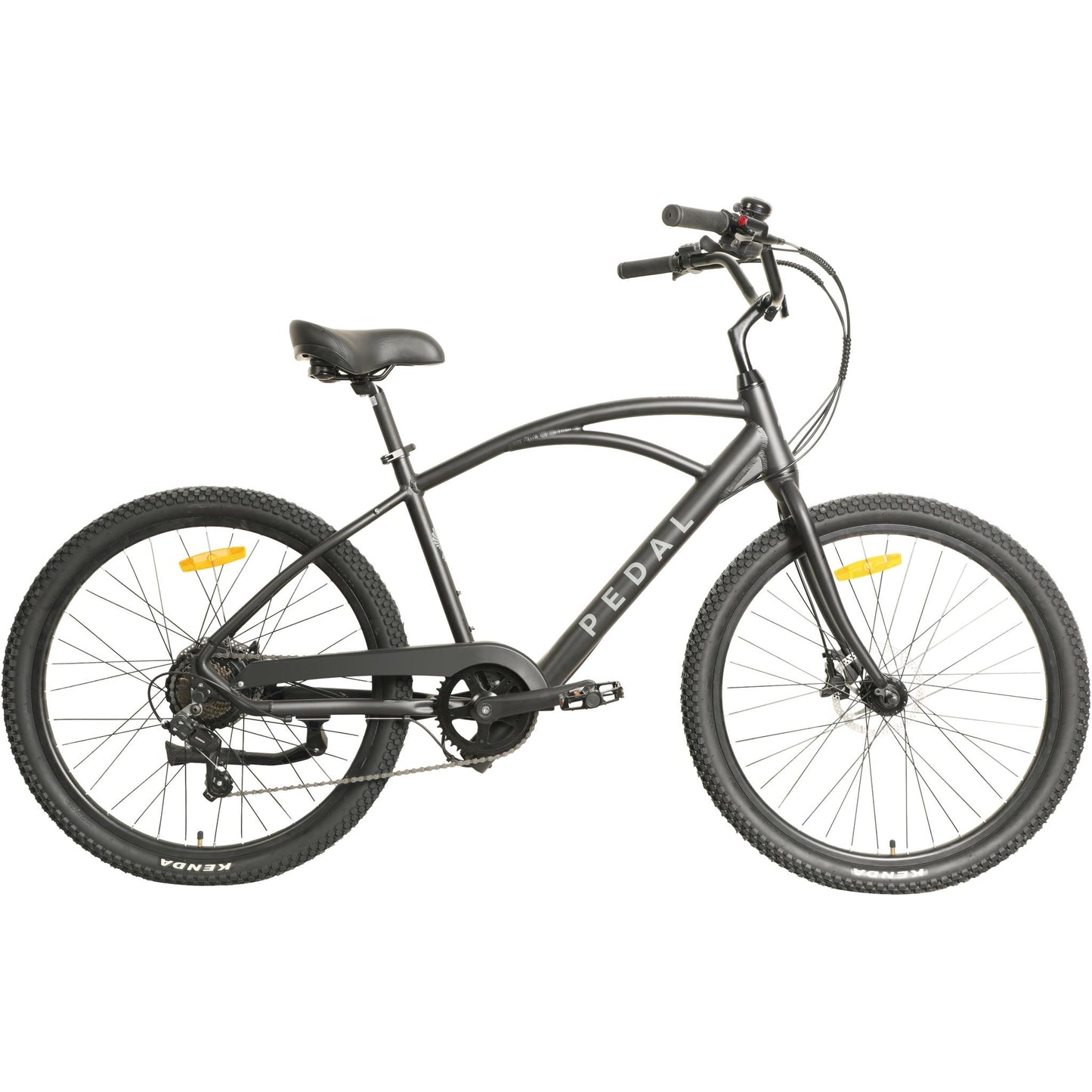 Pedal Seahawk SL Electric Cruiser Bike Satin Black