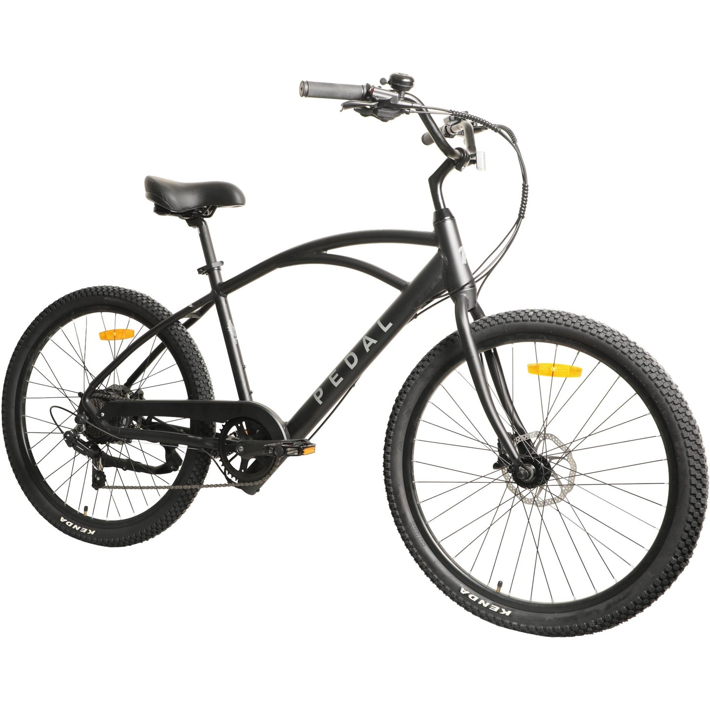 Pedal Seahawk SL Electric Cruiser Bike Satin Black