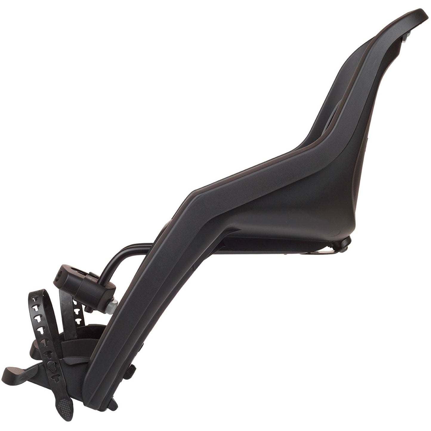 Polisport Bubbly Mini Evo Front Mounted Baby Seat Black/Dark Grey