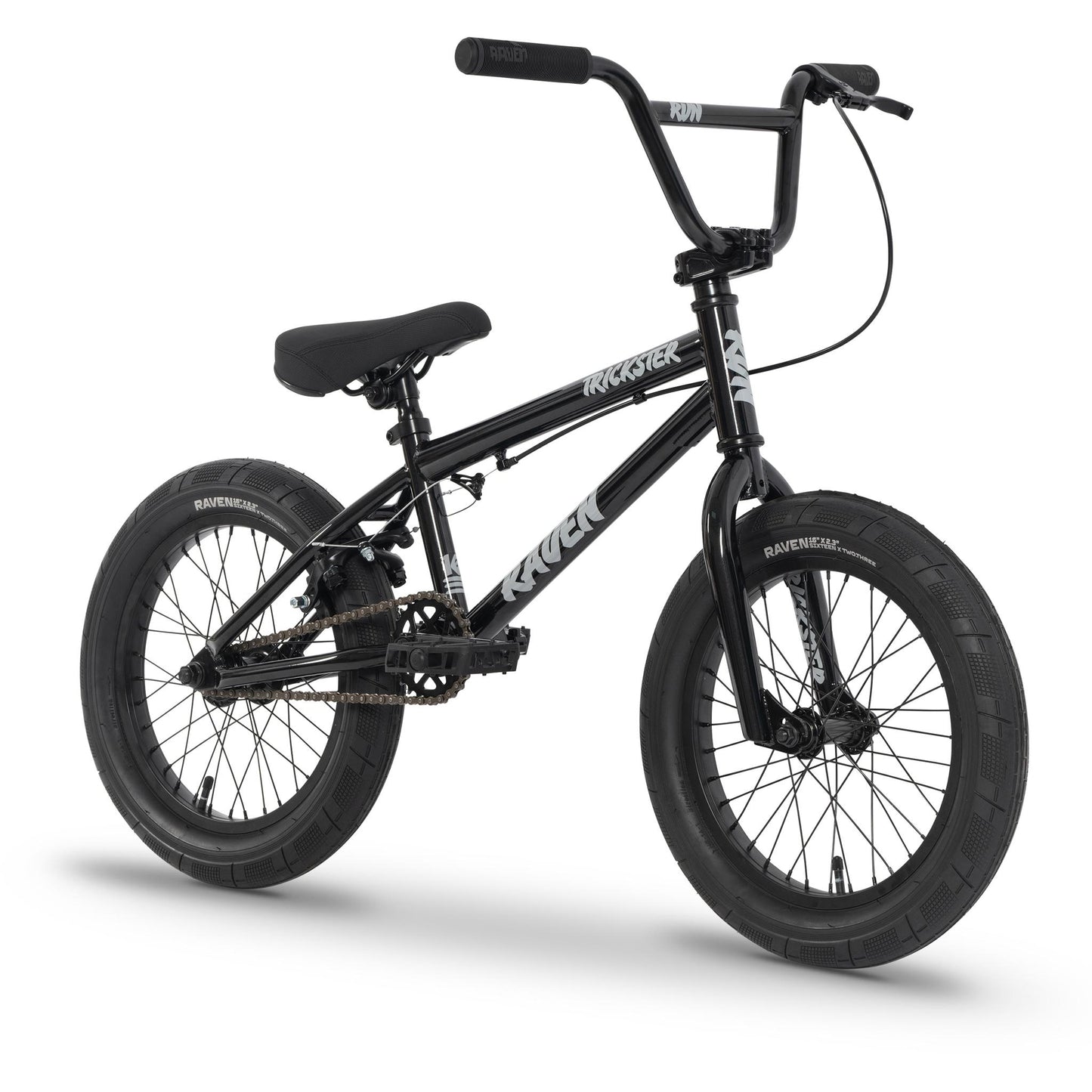 Raven Trickster 16'' BMX Bike Midnight Black