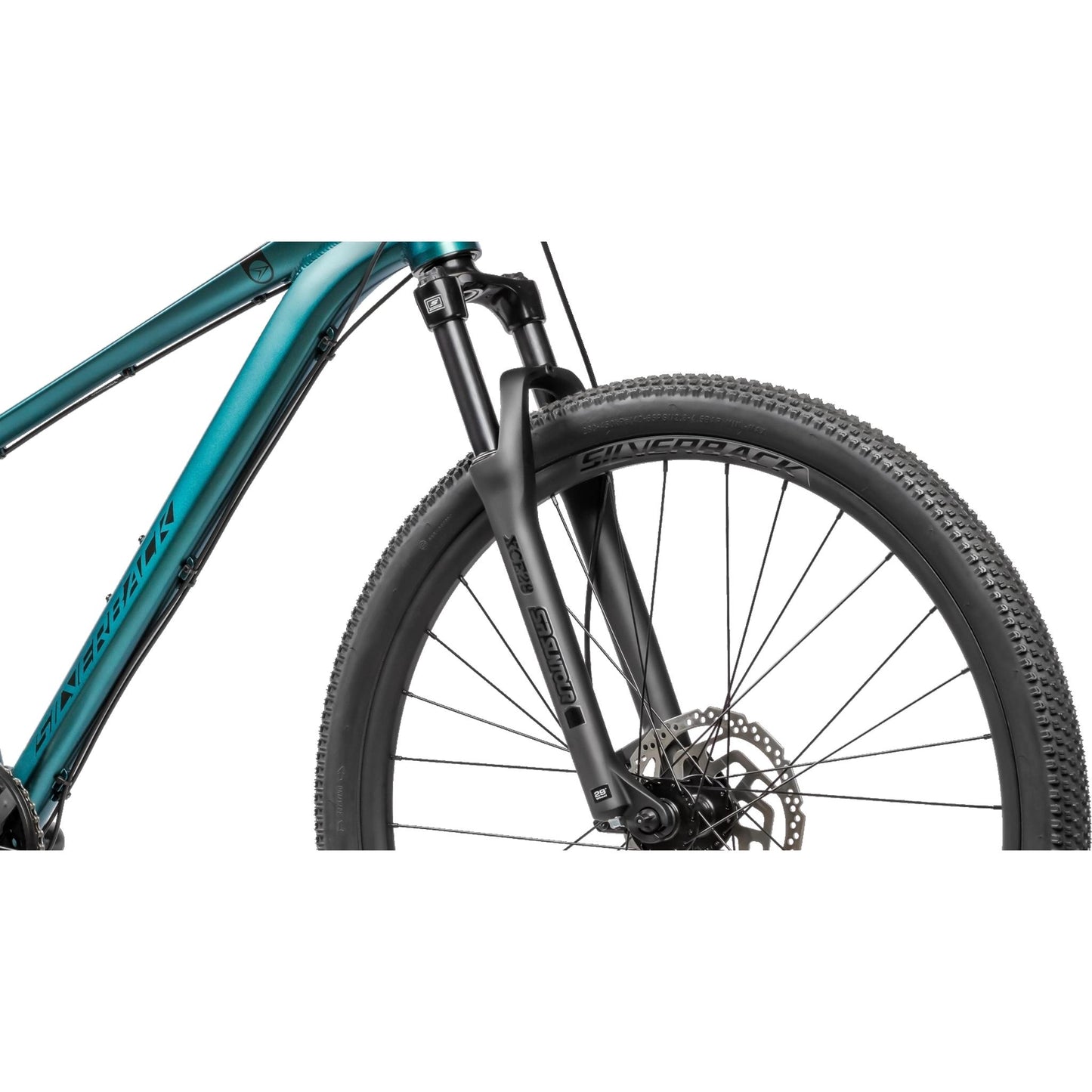 Silverback SE Series 7 Hardtail Mountain Bike Emerald Metallic