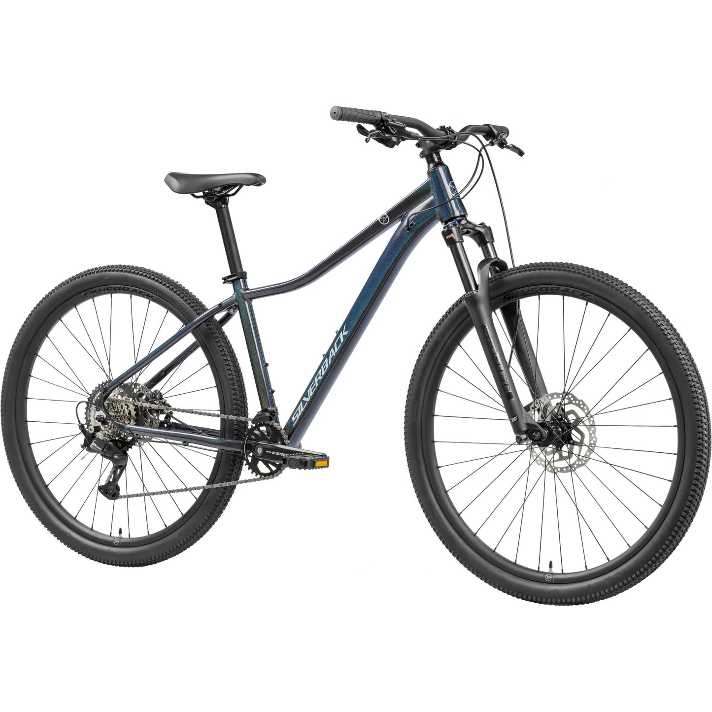 Silverback SE Series 8 Hardtail Mountain Bike Rainbow Pearl